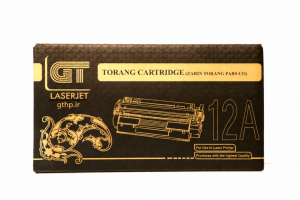 کارتریج ایرانی ترنج GT مدل 12A با لیبل GT 12A روی بدنه